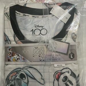 SOLD - Disney 100 Family Sleep Set - Black and White